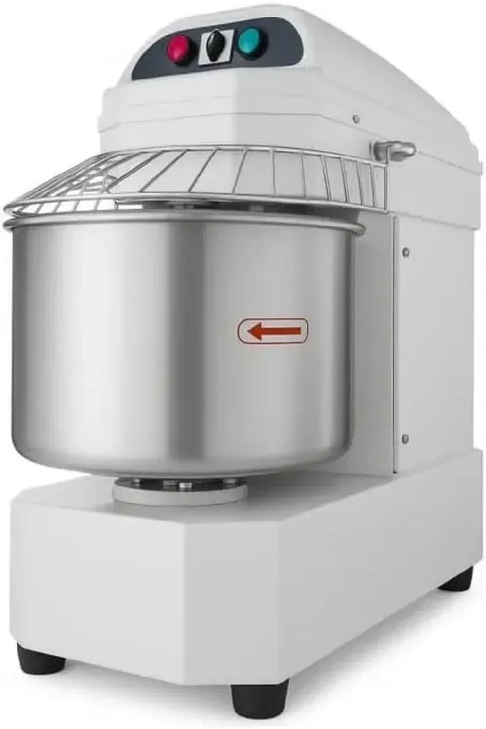 Mélangeur à Pâte Professionnel 30L - Capacité 19 kg - 230V Monophasé - Structure Solide en Fonte et Acier Inoxydable