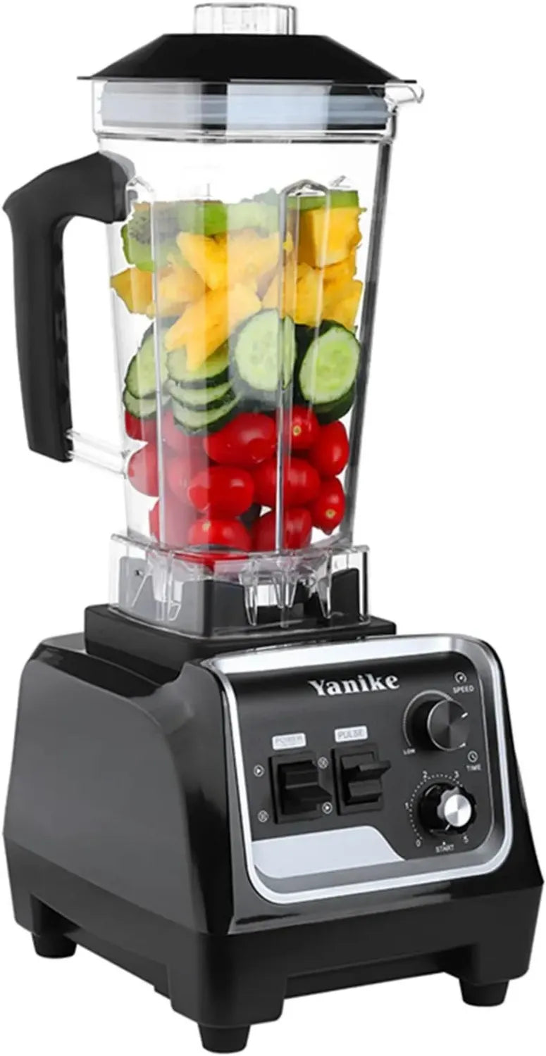 Blender Professionnel 2200W avec Récipient 2L sans BPA et Minuterie