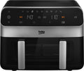 BEKO - Friteuse sans huile double - Capacité 9,5 L - Noir