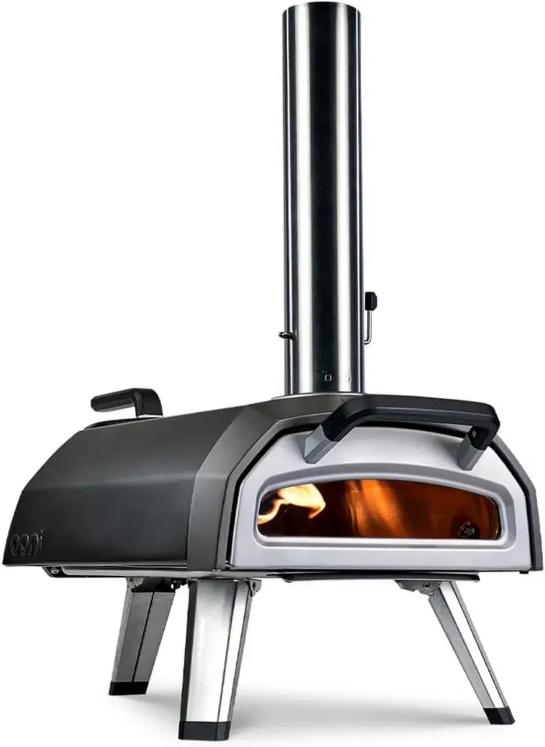 Four à Pizza Portatif Ooni Karu 2 - Multi-Combustible: Bois, Gaz, Charbon - Jusqu'à 500°C - Cuisson Authentique à la Pierre