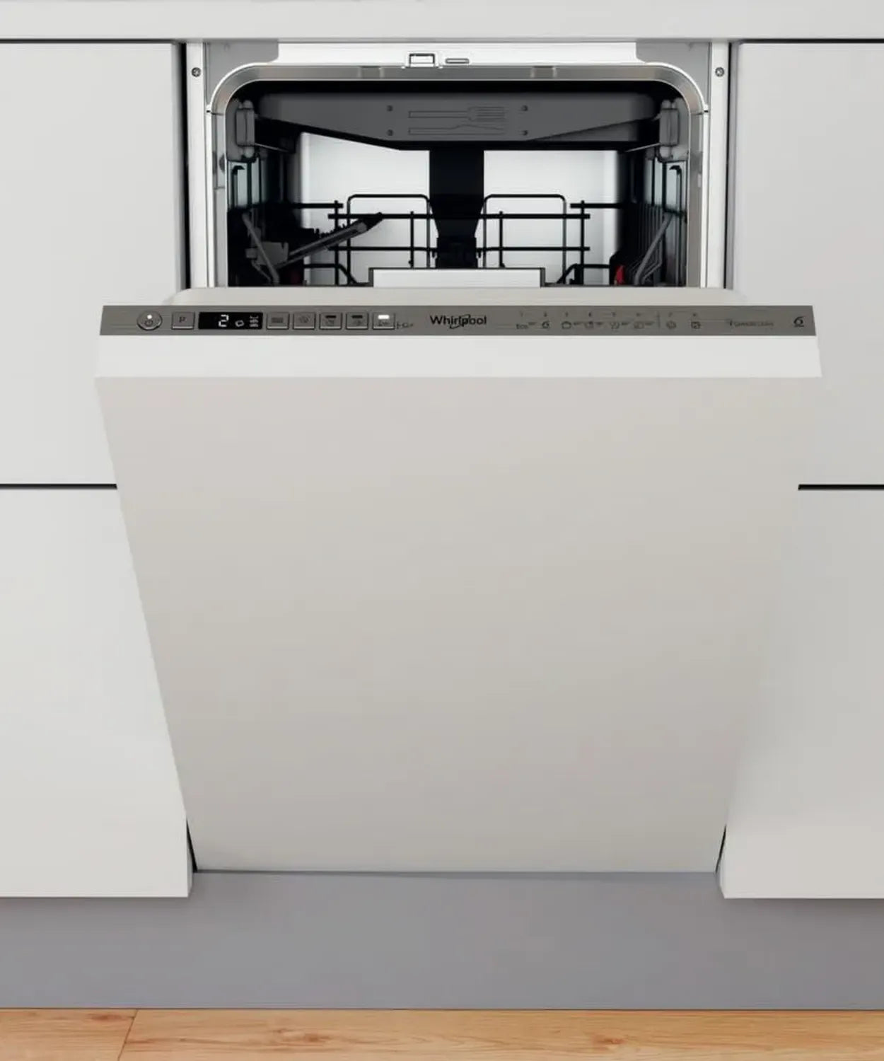 Lave-vaisselle encastrable Whirlpool 45 cm WSIO3O34PFEX