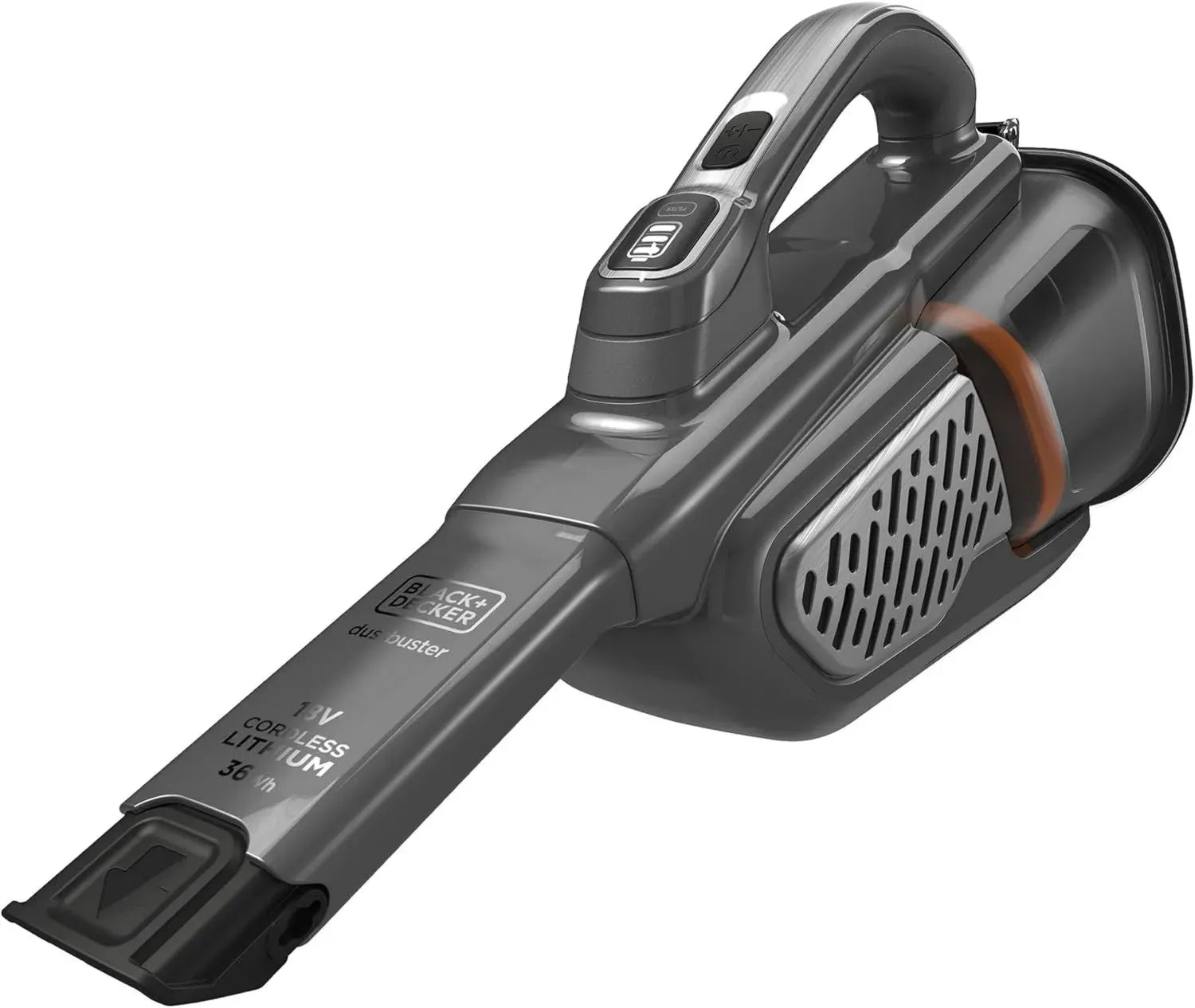 Aspirateur à Main sans Fil 18V BLACK+DECKER avec Batterie 36Wh et Base de Recharge