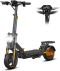 Trottinette Électrique Puissante, Autonomie 75KM, Pneus Tout-Terrain, 3 Vitesses, Écran Digital