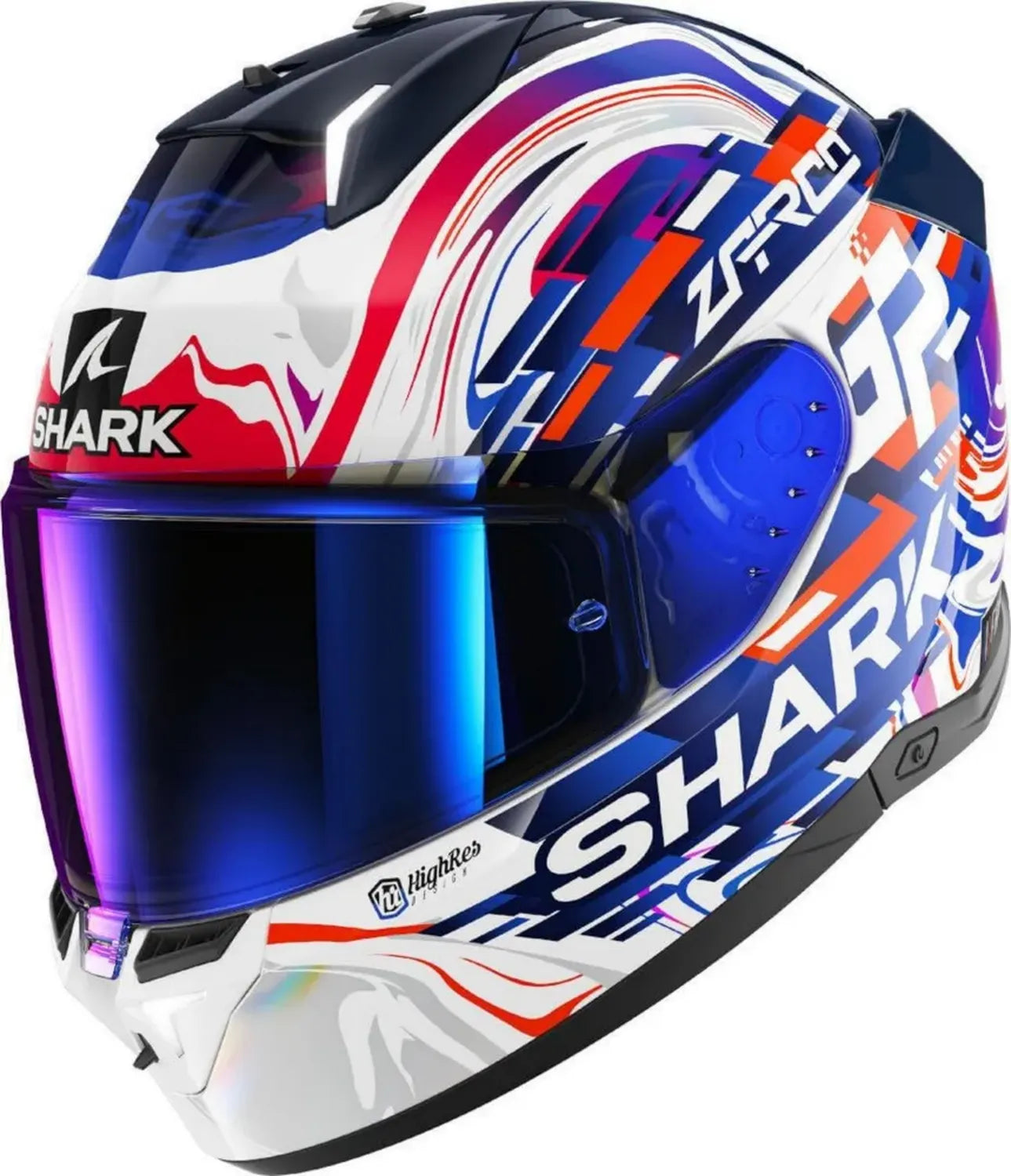 Casque de Moto Intégral Shark SKWAL i3 Édition Zarco GP France, Taille M
